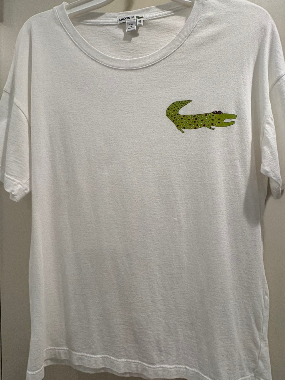 IZOD   "Alligator Shirt"  size 42. euro.  70's. This brand very collectable